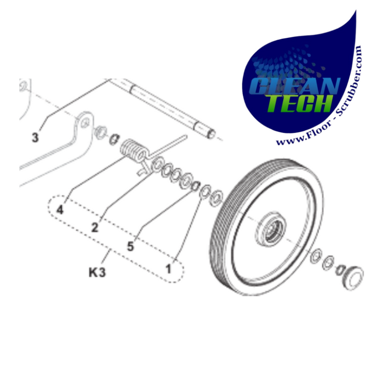 Advance 9100000566 Hardware Wheels Kit