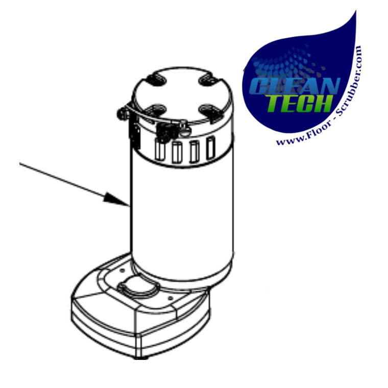 Advance 9100001279 Reduction Gearmotor 540W 24V Kit