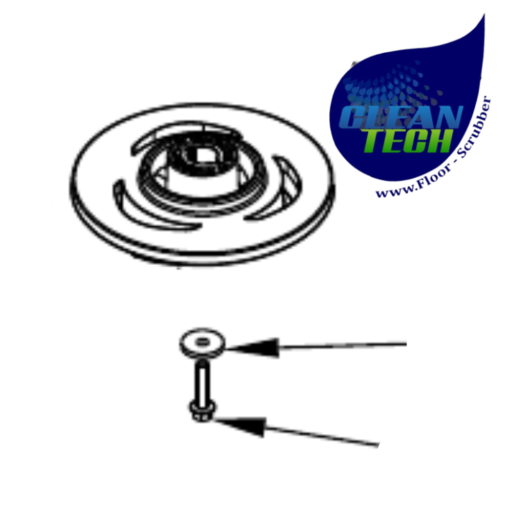 Advance 9100003481 Plastic Hub Brush Kit