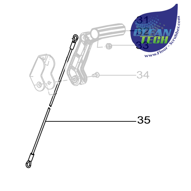Viper VF90114 Cable Squeegee Lift