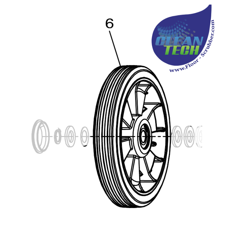 Viper VF90305 8" Wheel