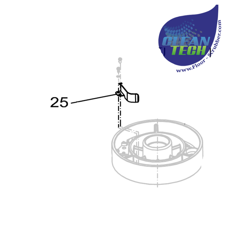 Viper VF90437 Brush Spring Clip