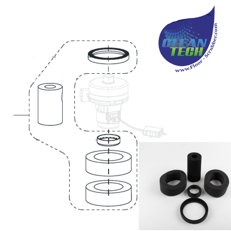 Viper VS10112 Gasket Vacuum Motor Kit