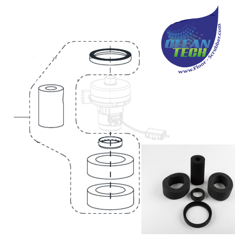 Viper VS10112 Gasket Vacuum Motor Kit