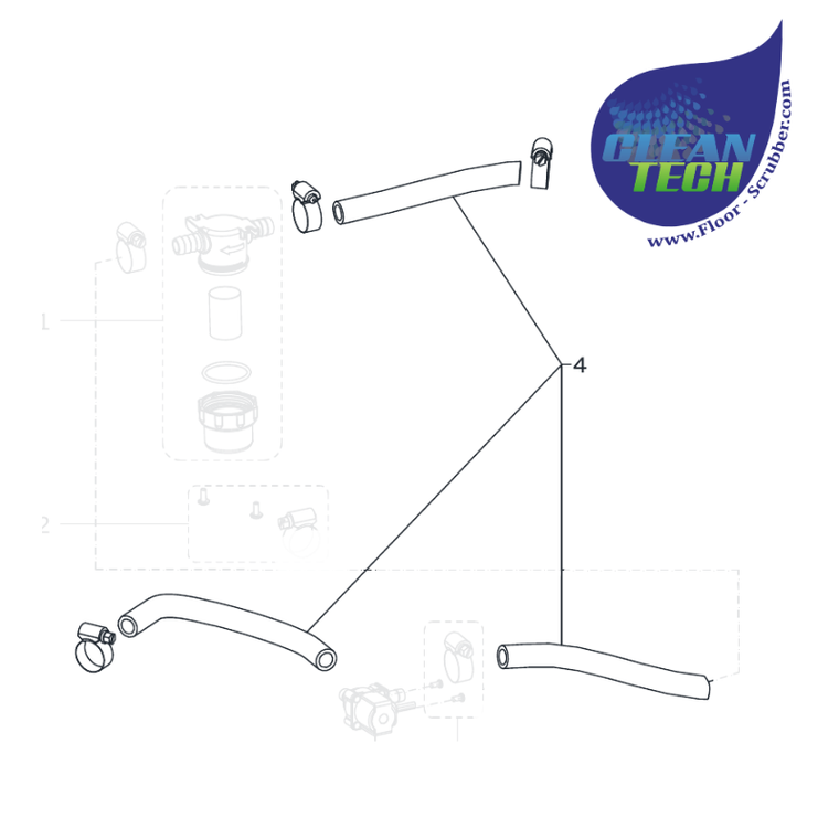 Viper VS13793 Steel Tube Kit 750mm