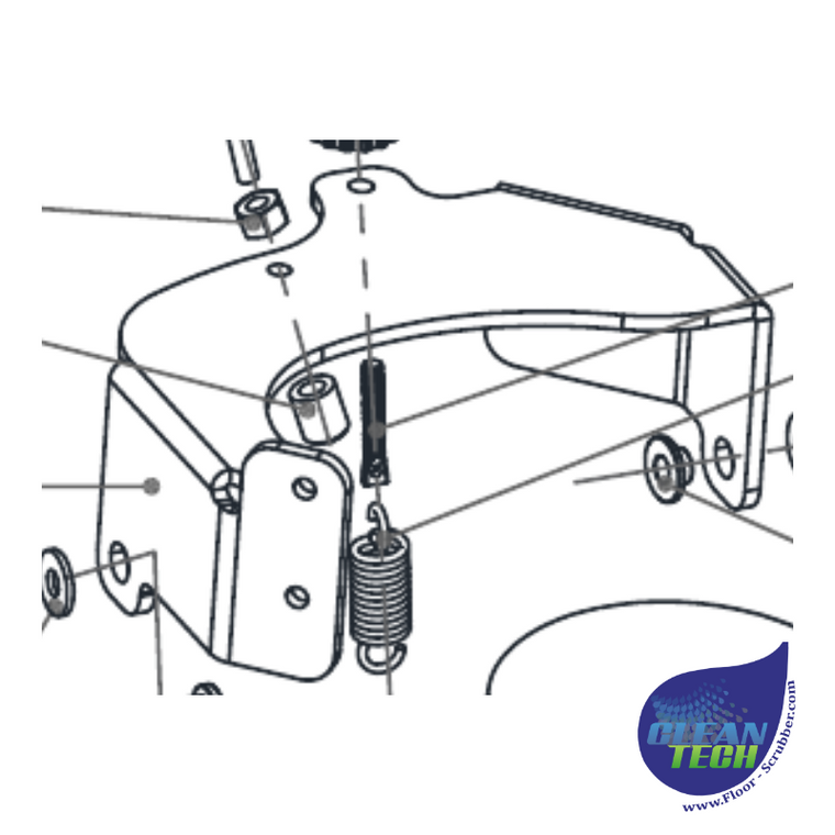 Viper VS15104 Bracket Brush Motor