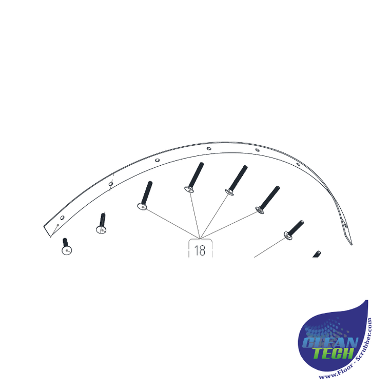 Viper VS15108 Squeegee Front Strap