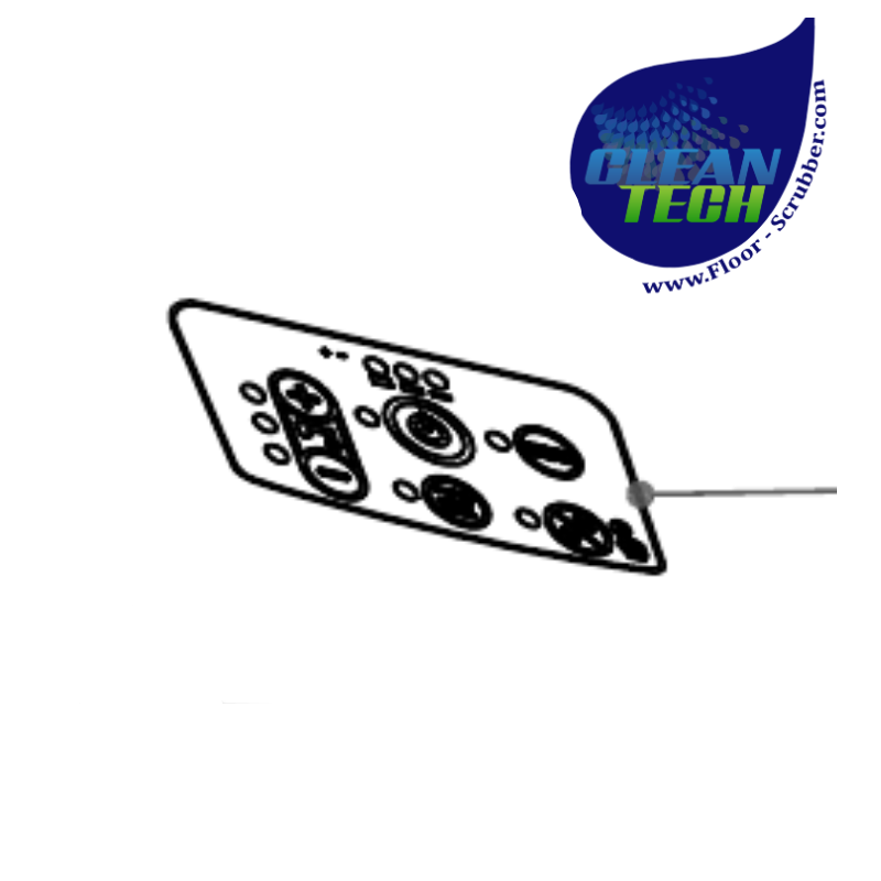 Viper VS15216 Decal Control Panel Battery Version
