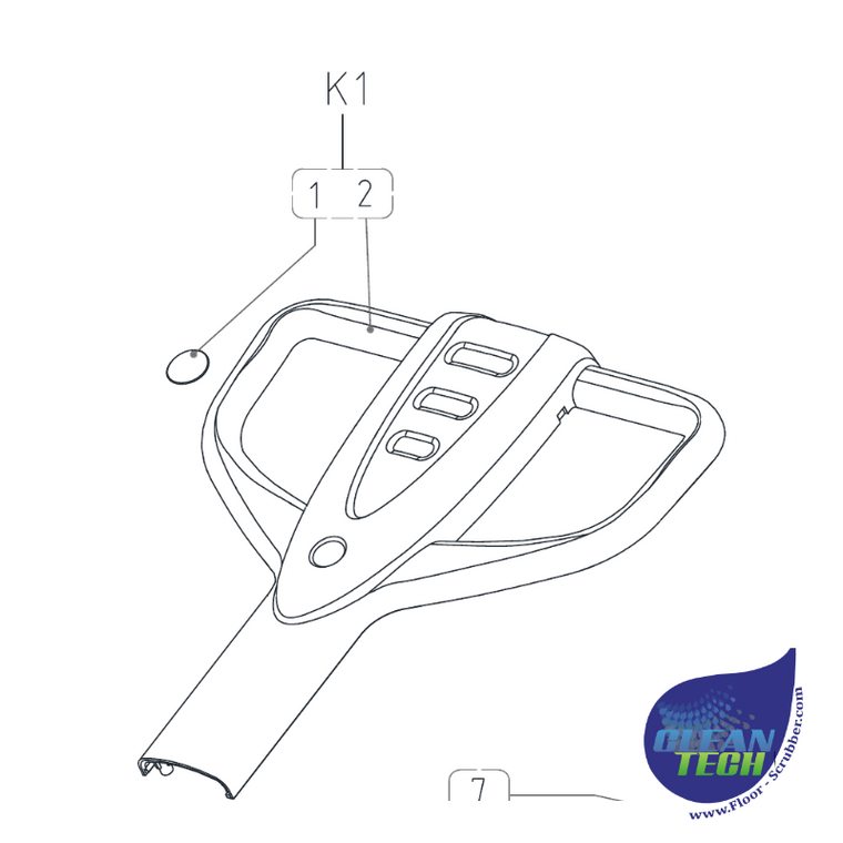 Viper VS15383 Front Cover Handle Kit