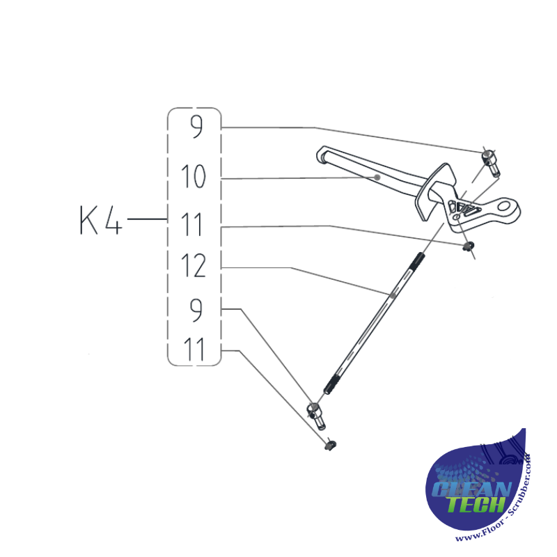 Viper VS15385 Adjust Lever Handle Kit