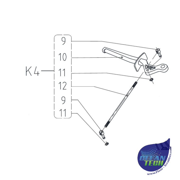 Viper VS15385 Adjust Lever Handle Kit