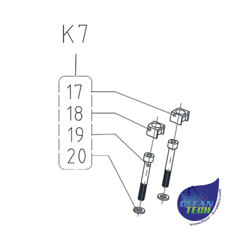 Viper VS15387 Rubber Stopper Screw Kit