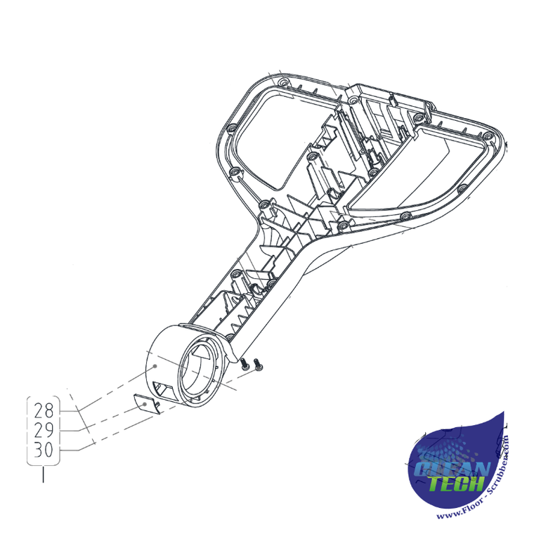 Viper VS15395 Rear Cover Handle Kit