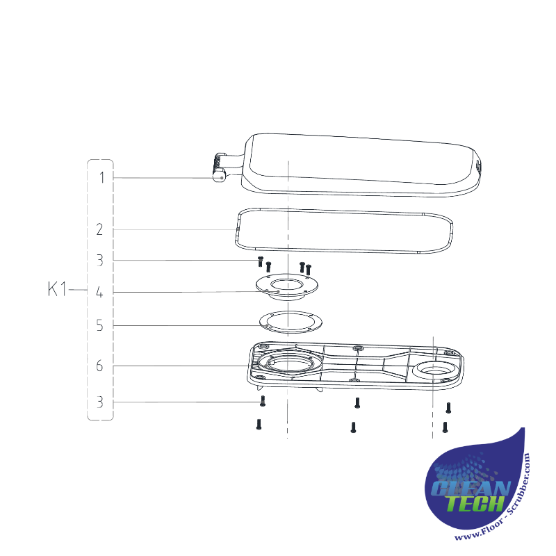 Viper VS15398 Recovery Tank Lid Assembly