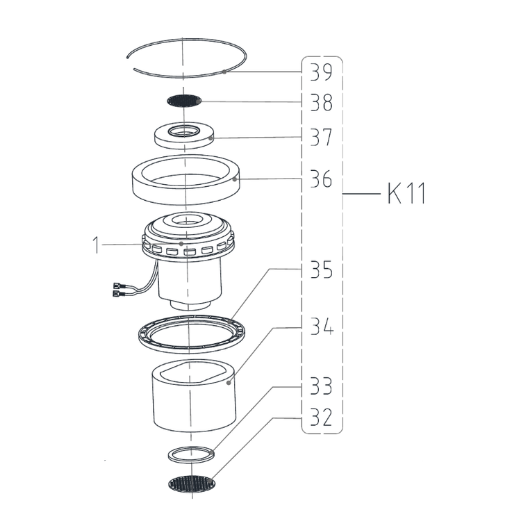 Viper VS15412 Gasket Vacuum Motor Kit