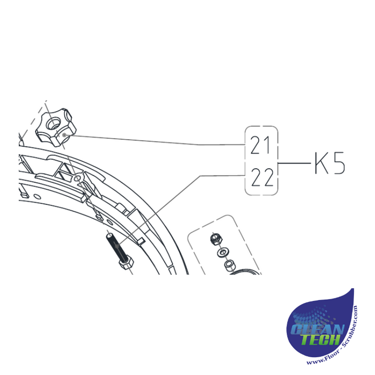 Viper VS15438 Squeegee Knob Kit