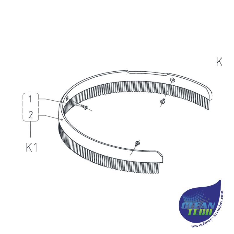 Viper VS15439 Skirt Bristle Kit