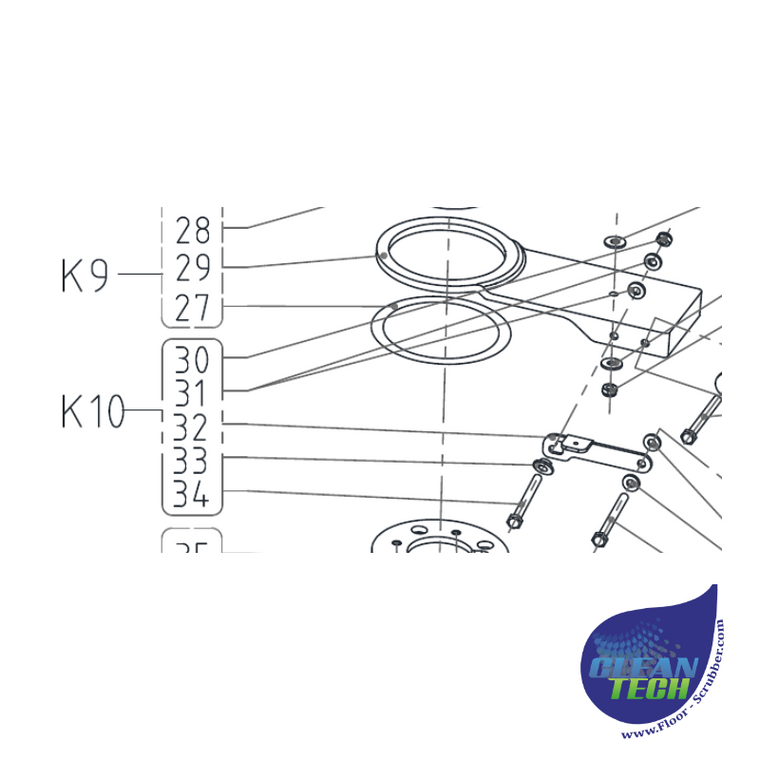 Viper VS15448 Lifting Handle For Squeegee Kit