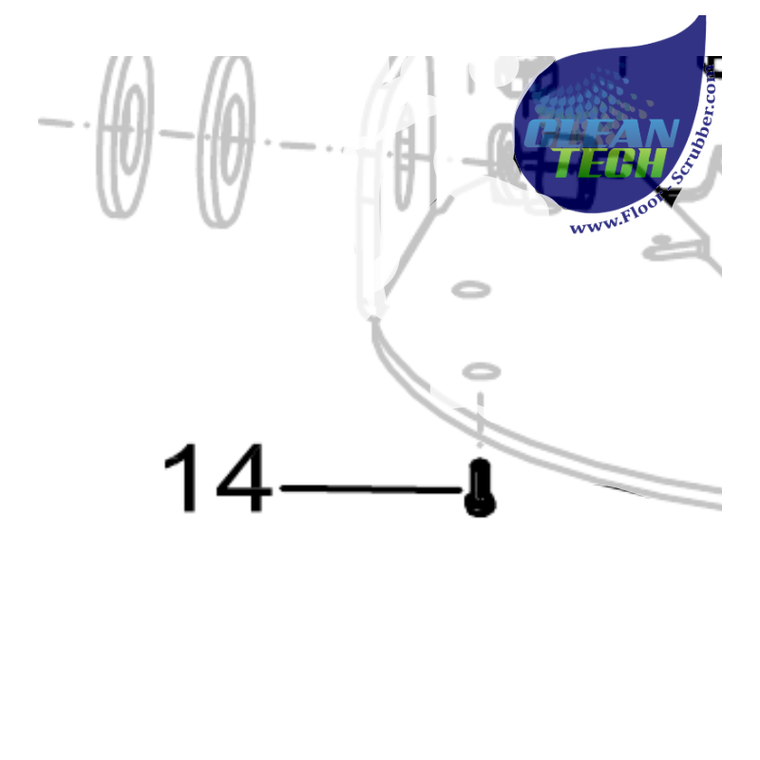 Viper VV13604 Screw,shoulder M8x20