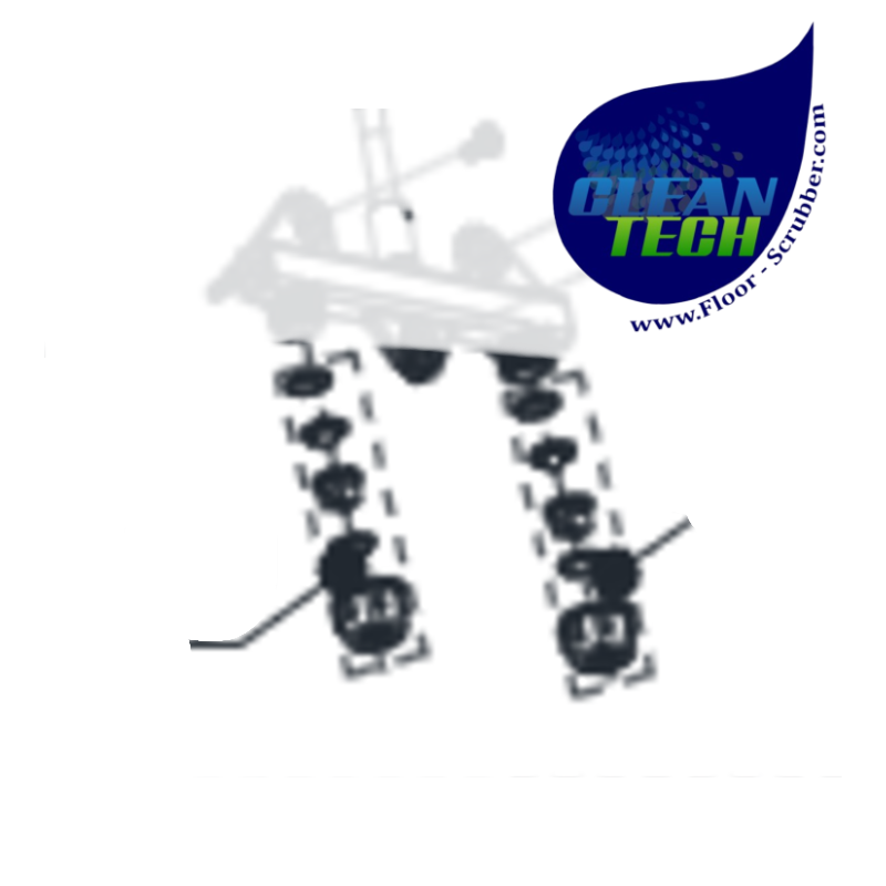 Nilfisk-Viper Spray jet kit of floor tool VV81318