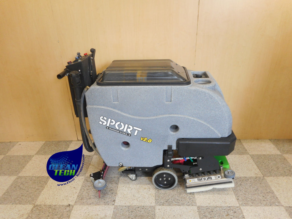 Reconditioned Tomcat Sport V2.0 24-inch automatic floor scrubber for commercial and industrial facilities