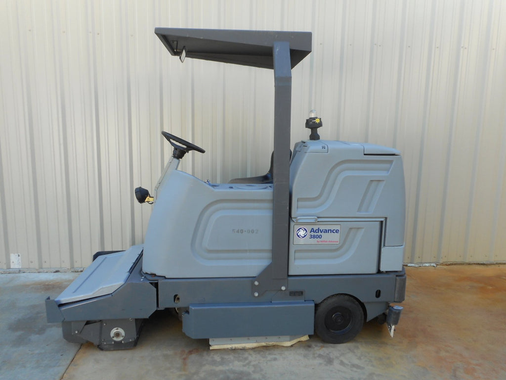 Reconditioned Advance Ride On Floor Scrubber Sweeper