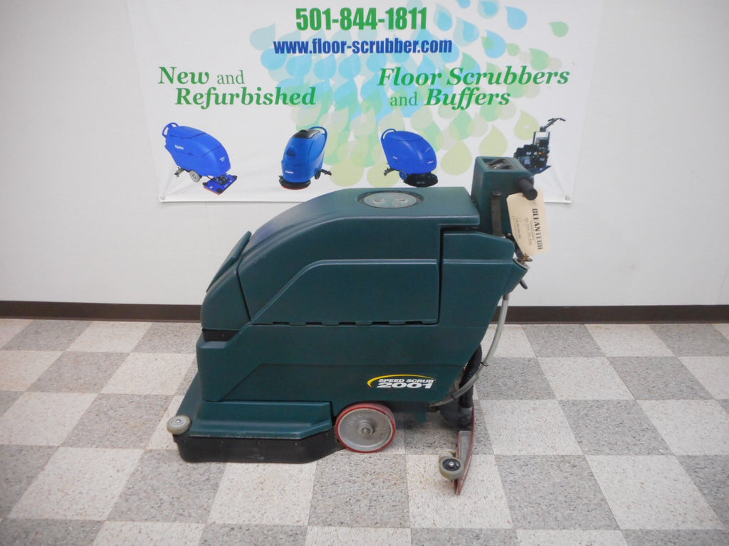 Used Tennant Nobles floor scrubber 2001