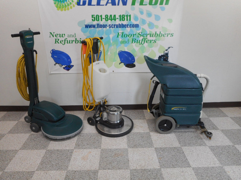 Floor Buffer Package with Wet Vac