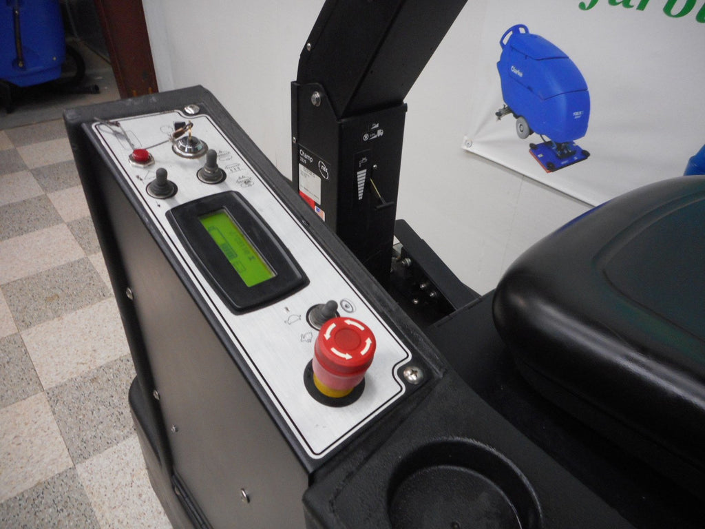 Control panel on NSS Champ Reconditioned floor scrubber 3329