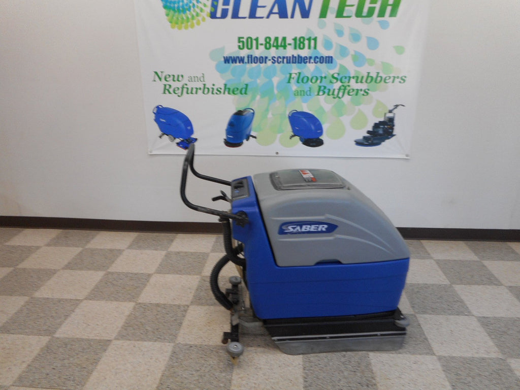 Compact 17 used refurbished floor scrubber