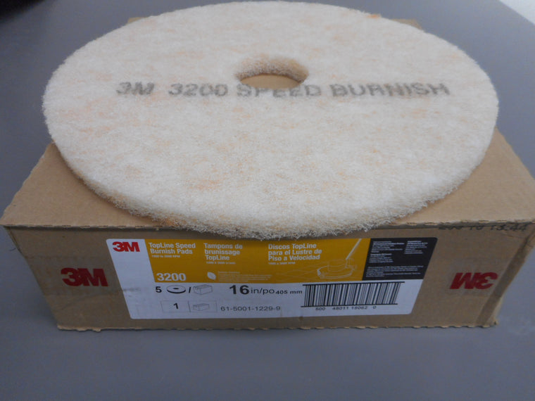 3m 3200 light cleaning buffing for floor scrubber ss5 32"