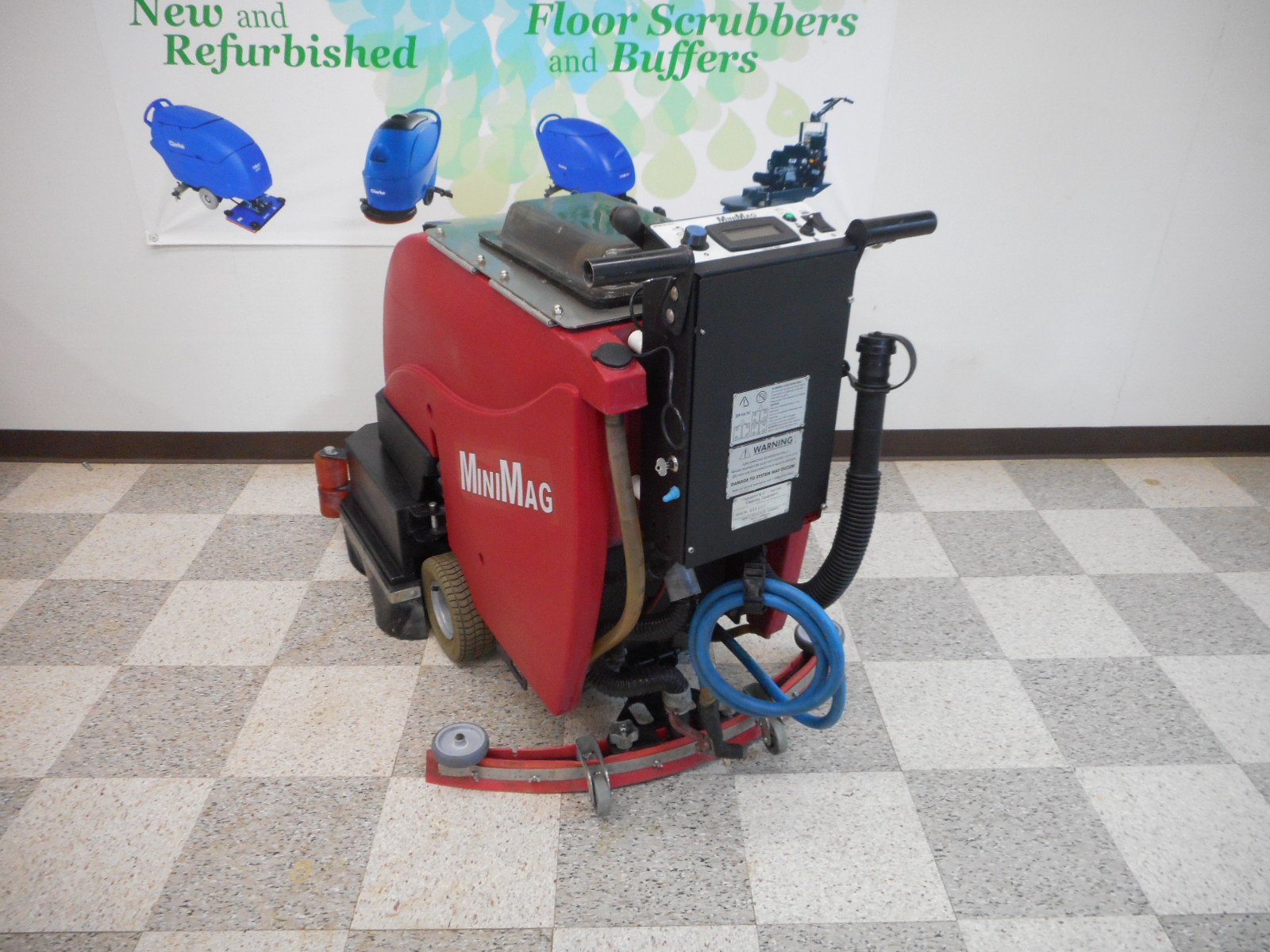 Mini Rider Floor Scrubber, Jaquar 20 Battery Operated - Parish Supply