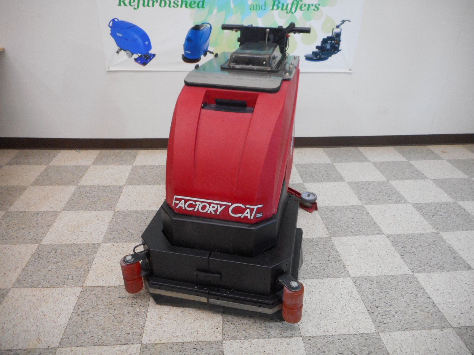 Mini Rider Floor Scrubber, Jaquar 20 Battery Operated - Parish Supply