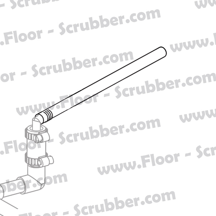 clarke focus ii 30786A HOSE, CLEAR VINYL