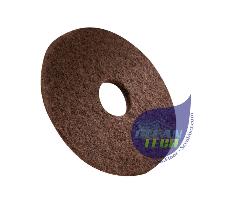Tennant Nobles Brown 13" Stripping Pad 89046 (case of 5)