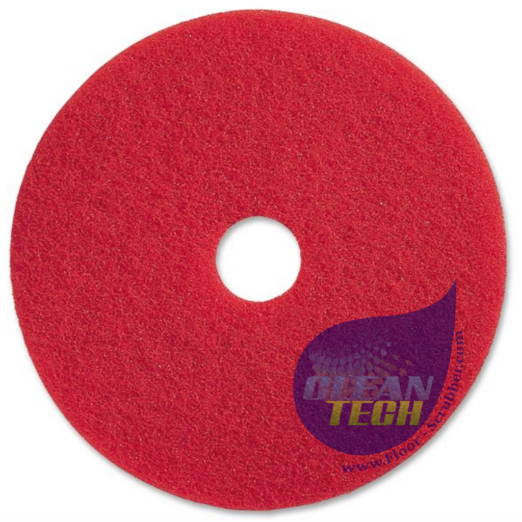Tennant Nobles Red 13" Buffing Pad 89048 1243341 (case of 5)