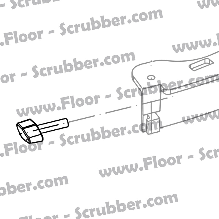 Clarke Advance 909 6551 000 KNOB M8X30 SS 9100000791 