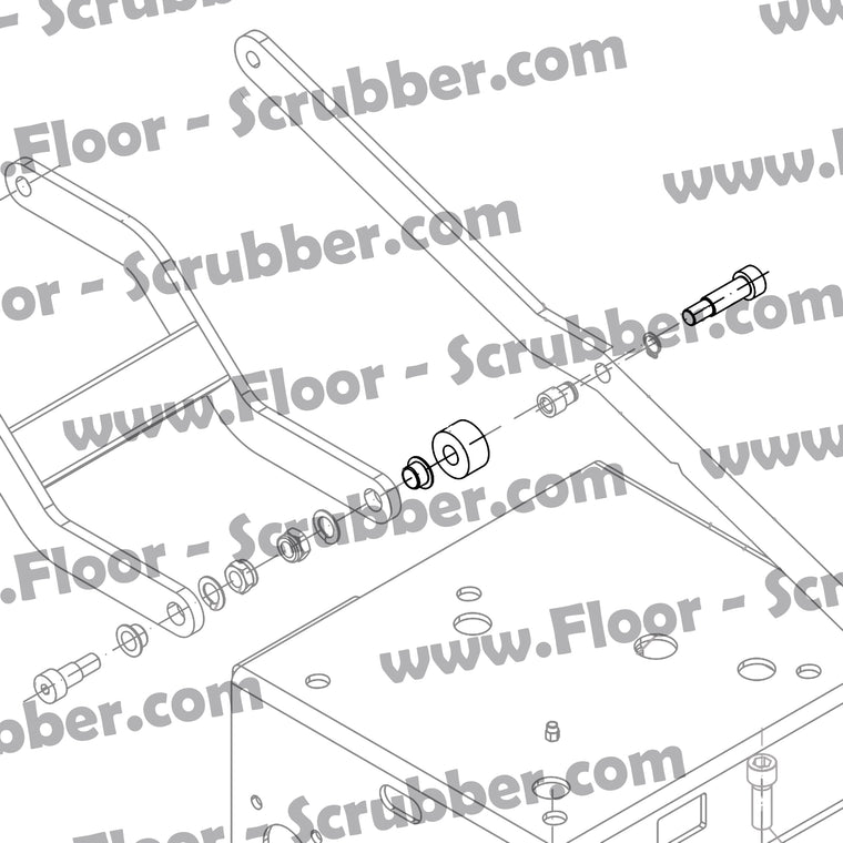 Clarke Advance 9096878000 HARDWARE CHASSIS FIXING KIT