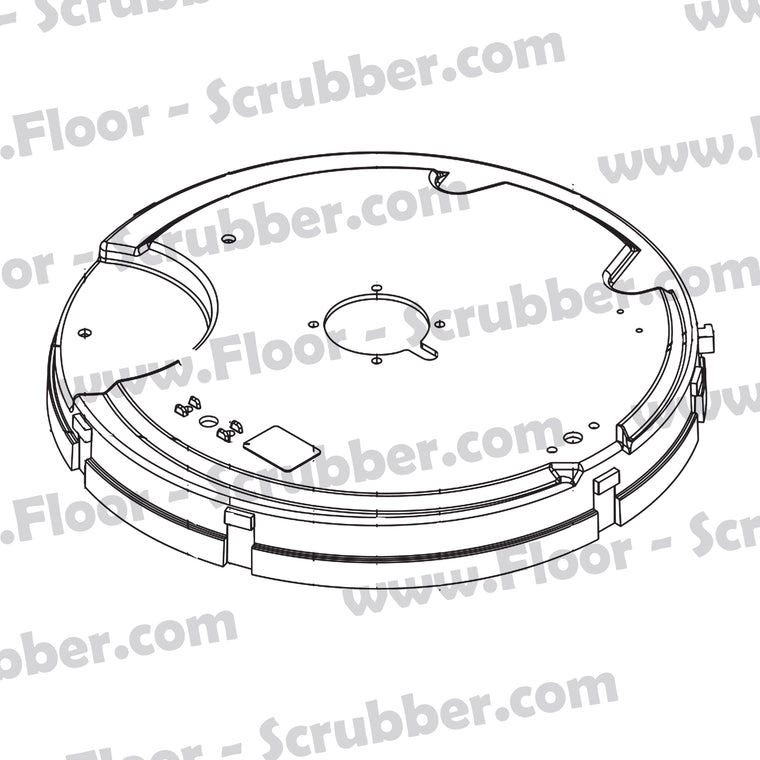 Clarke Advance 9097078000 BRUSH DECK