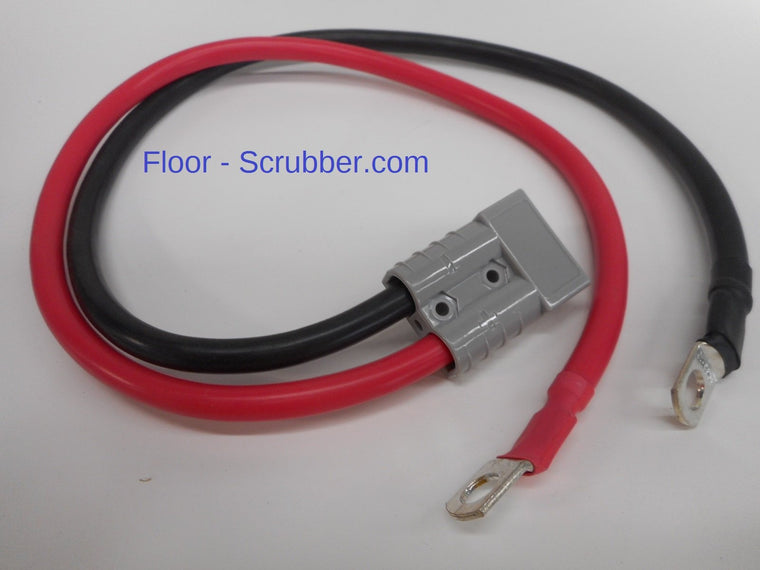 24" 4GA charger cord whip for charger 36v sb50 anderson gray