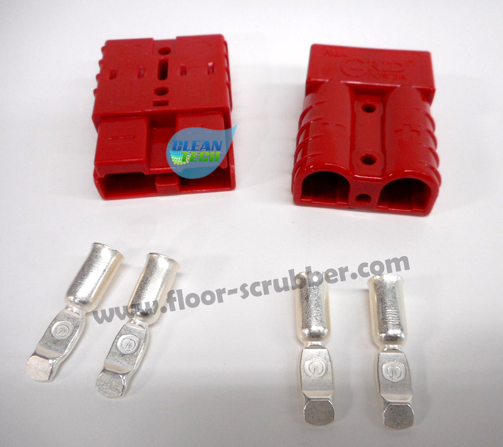 SB50 Charger connector Red with 6GA contacts
