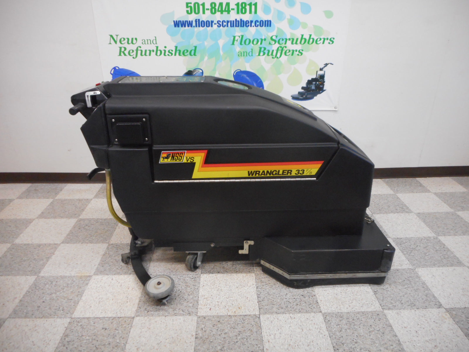 Used Nss NSS used floor scrubber machine cleaner warehouse