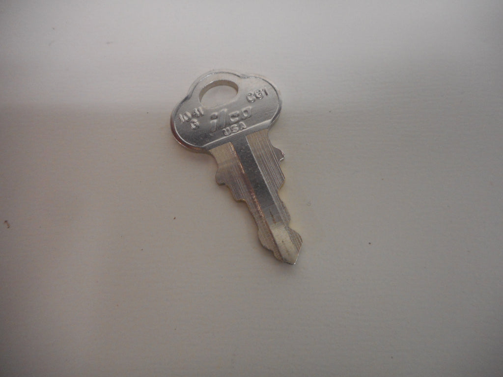 Spare key for tennant 5700 5680 floor scrubber