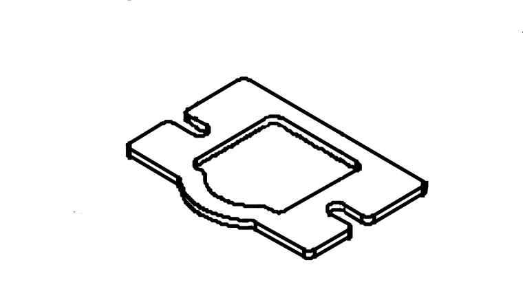 Tennant Nobles 1013628 Gasket, Mtg, Float, .125th, Neo, Adh  T300e SS300