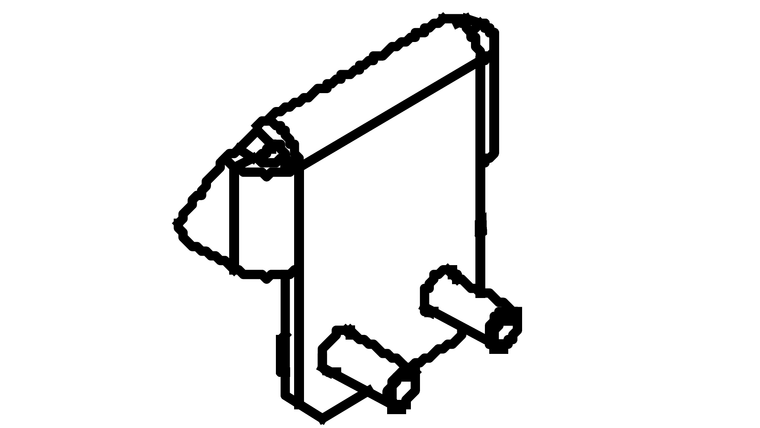 Tennant Nobles 1013946 Bracket Locking Pedal Foot (Replaced By 9014788)
