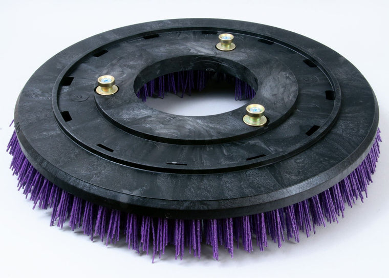 Tennant Nobles 1016763 3 lug brush 17" Abrasive