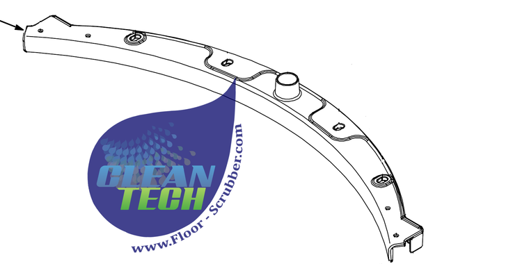 Tennant Nobles 1021798 Squeegee Frame