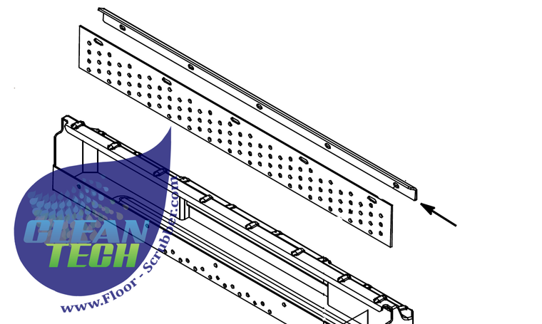 Tennant Nobles 1025150 Lip,Tray