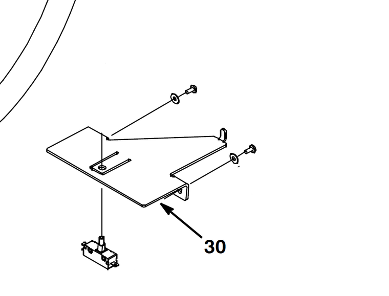 Tennant Nobles 1026571 Bracket