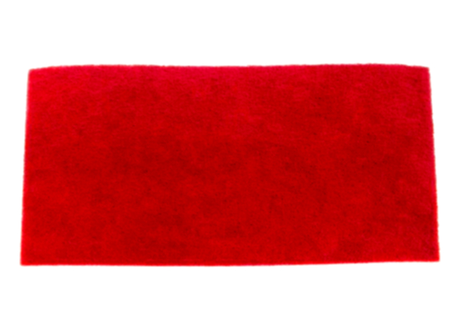 Tennant Nobles 1243352 14" x 20" Red Pad for T300e Speed Scrub 300 (Orbital Model) Case of 5 Pads